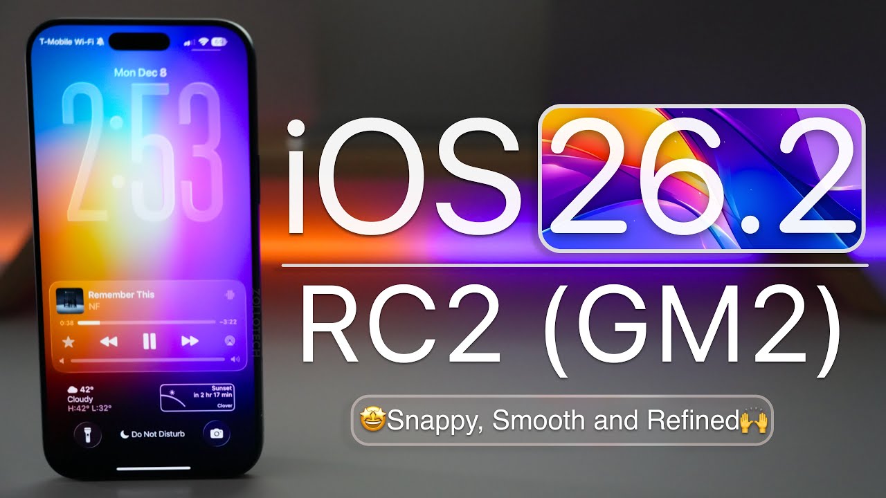 iOS 26.2 RC2 is Out! - What's New?