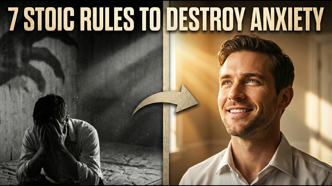 7 Stoic Rules to Destroy Anxiety Instantly | Stop Overthinking