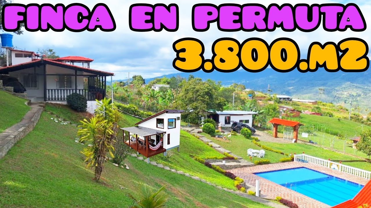 🌳#pedroparra Finca campestre de 3.800.ms cuadrados cerca cali Colombia campo ventas propiedades