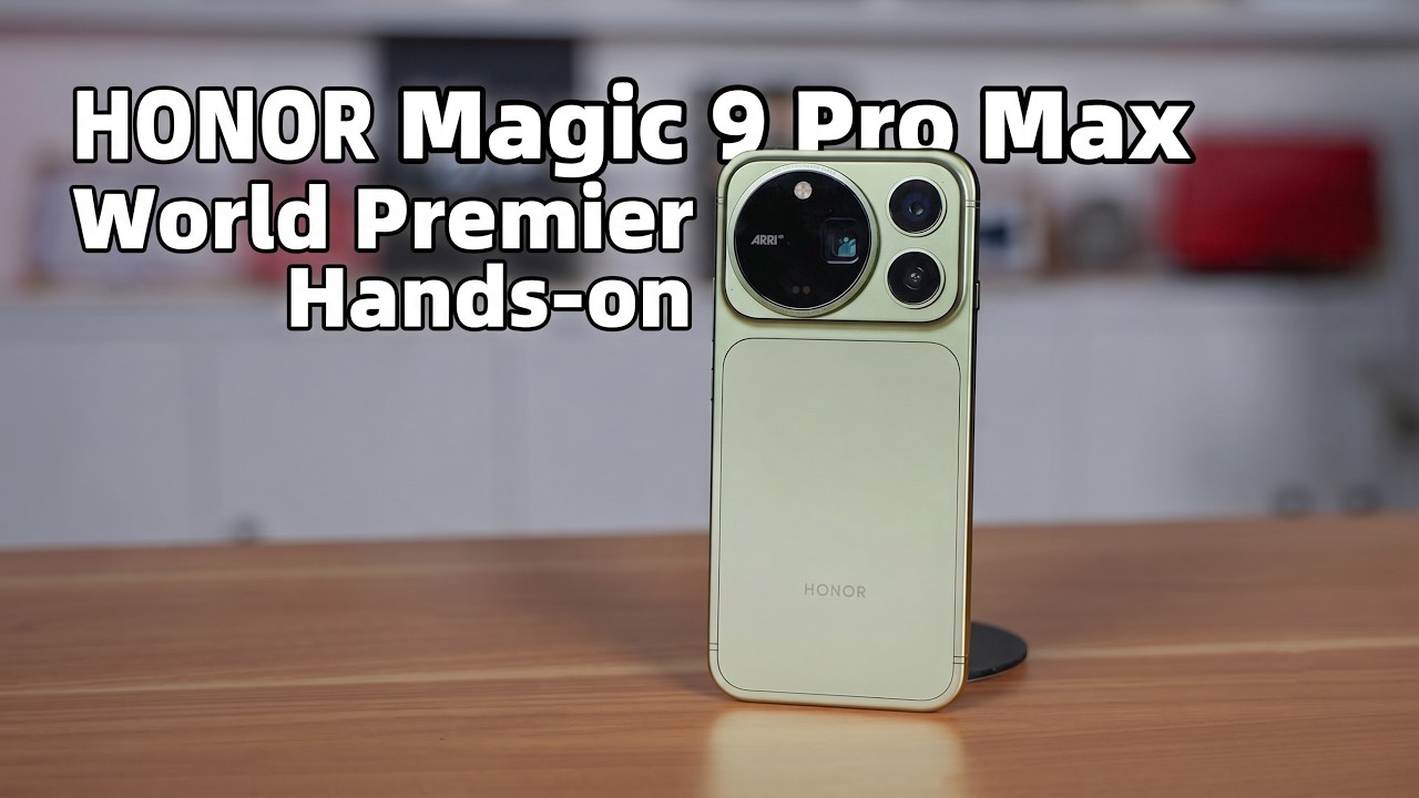 Обзор HONOR Magic 9 Pro Max: тестирование камеры ARRI и ИИ-функций! | Цена в Великобритании | Дат...