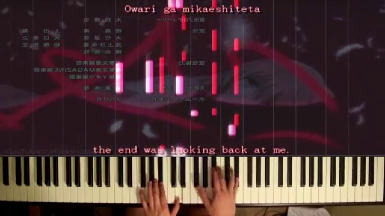 「Black Bullet」ED - Tokohana トコハナ~ (piano solo) // Nagi Yanagi