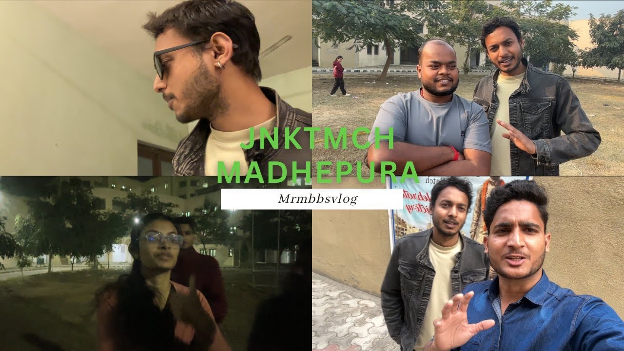 JNKTMC&H Madhepura Saraswati Puja | Pehla Din Ka Vlog