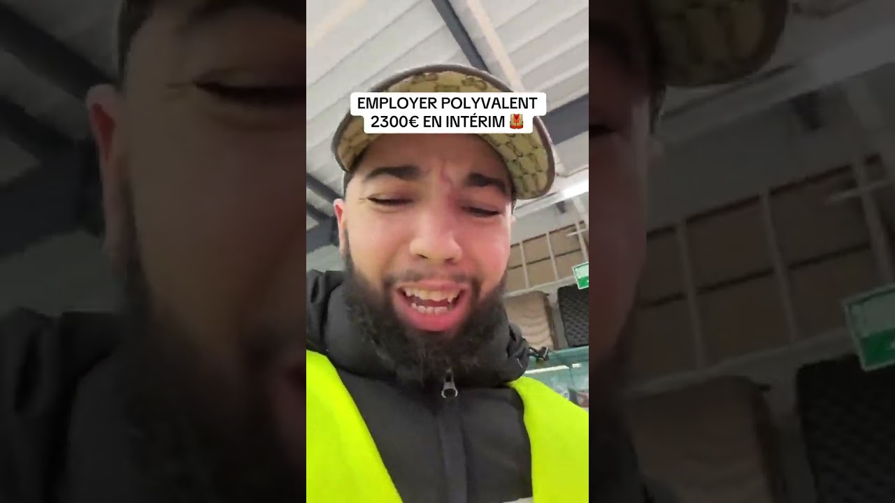 Employer polyvalent en int&eacute;rim 2300&euro; / mois #interim #mission #decouverte