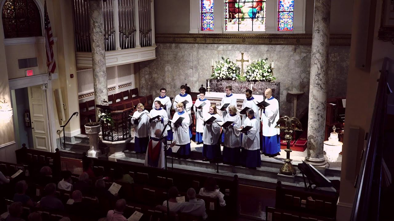 A New Song (Psalm 96) by James MacMillan sung by the St. John's Choir (Lafayette Square)