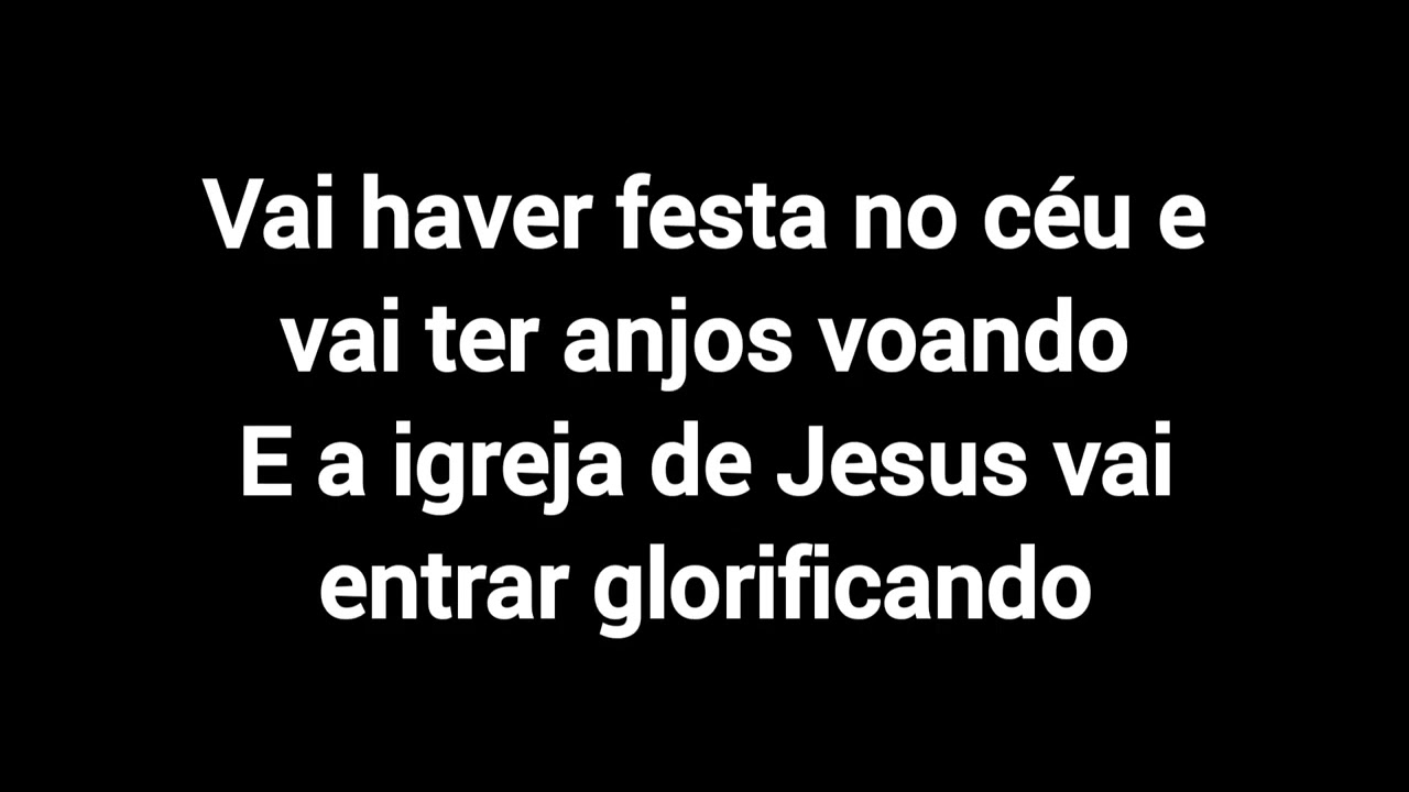 Festa no Céu cassiane-letra
