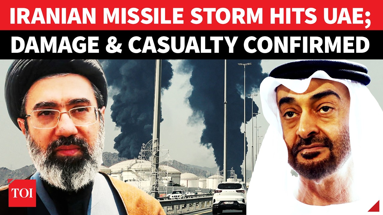 Iran Unleashes Missile Storm On UAE; Abu Dhabi Residential Zone Attacked | Casualty CONFIRMED