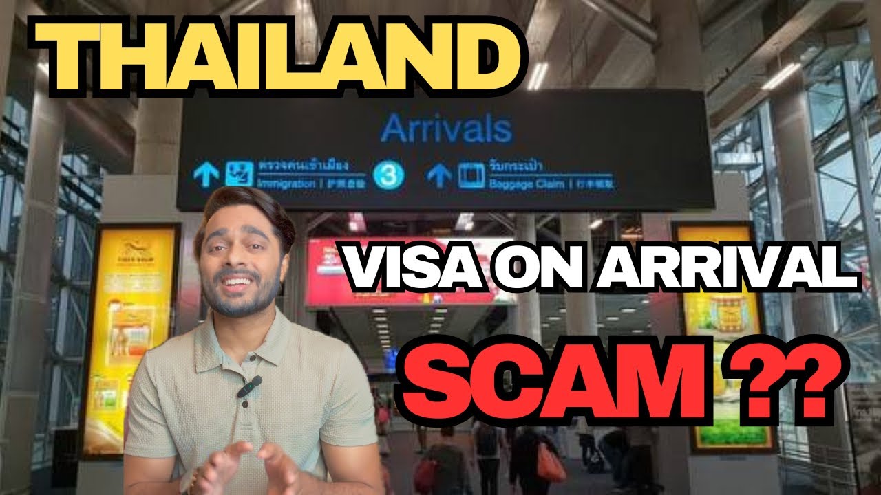 Thailand Visa On Arrival Scam Exposed:The Truth Behind the Fast Track Line l Thailand l