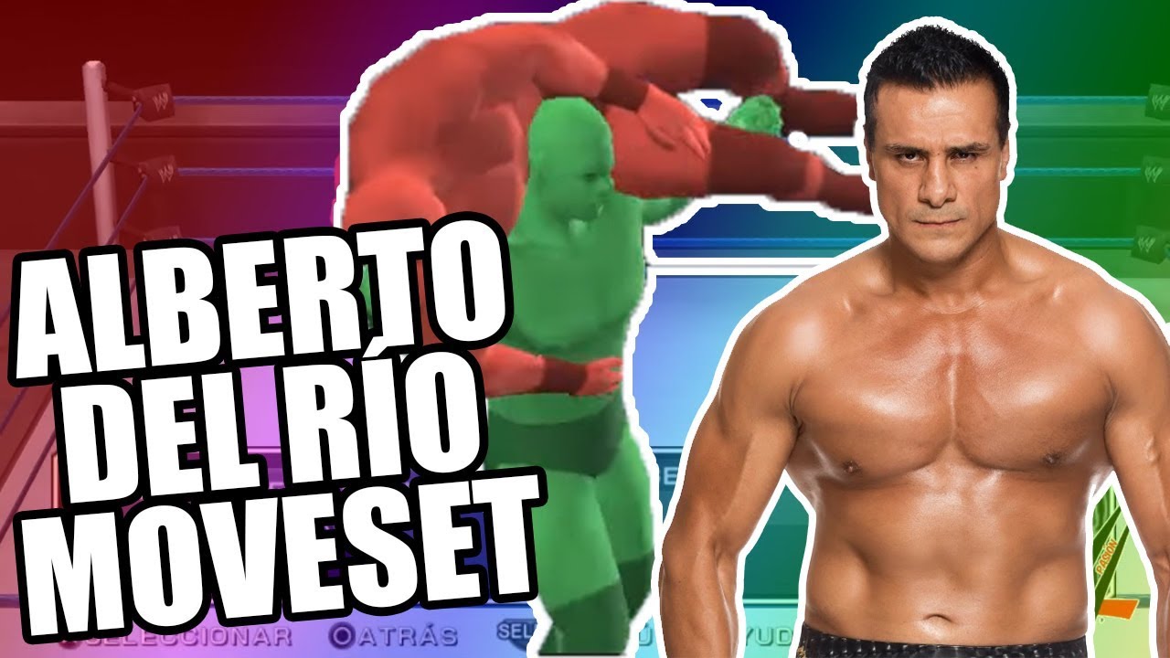 GRUPO DE MOVIMIENTOS DE ALBERTO DEL RIO EN SVR 2011 - MOVESET ALBERTO DEL RÍO SVR 2011