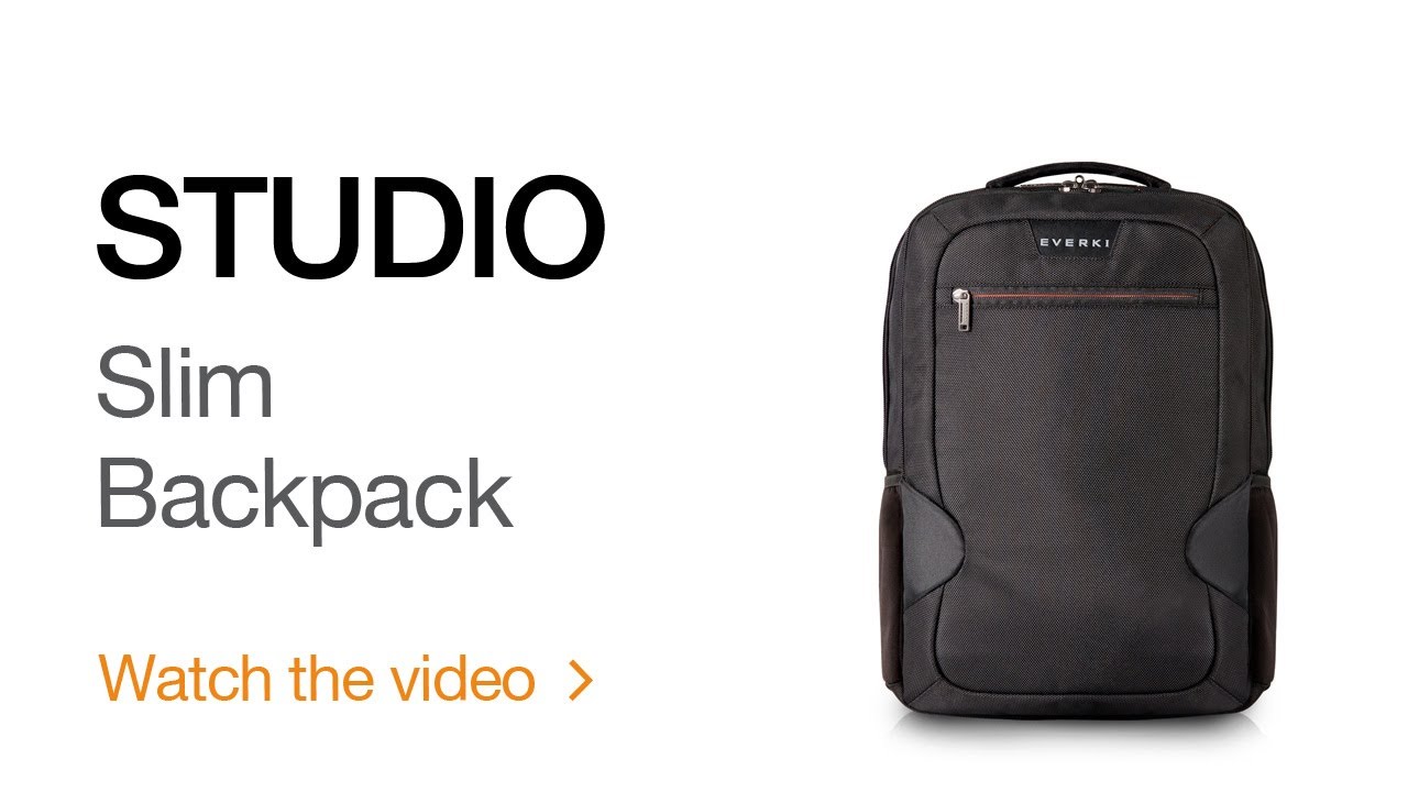 EVERKI Studio Slim Laptop Backpack, up to 14.1-Inch/MacBook Pro 15 (EKP118)