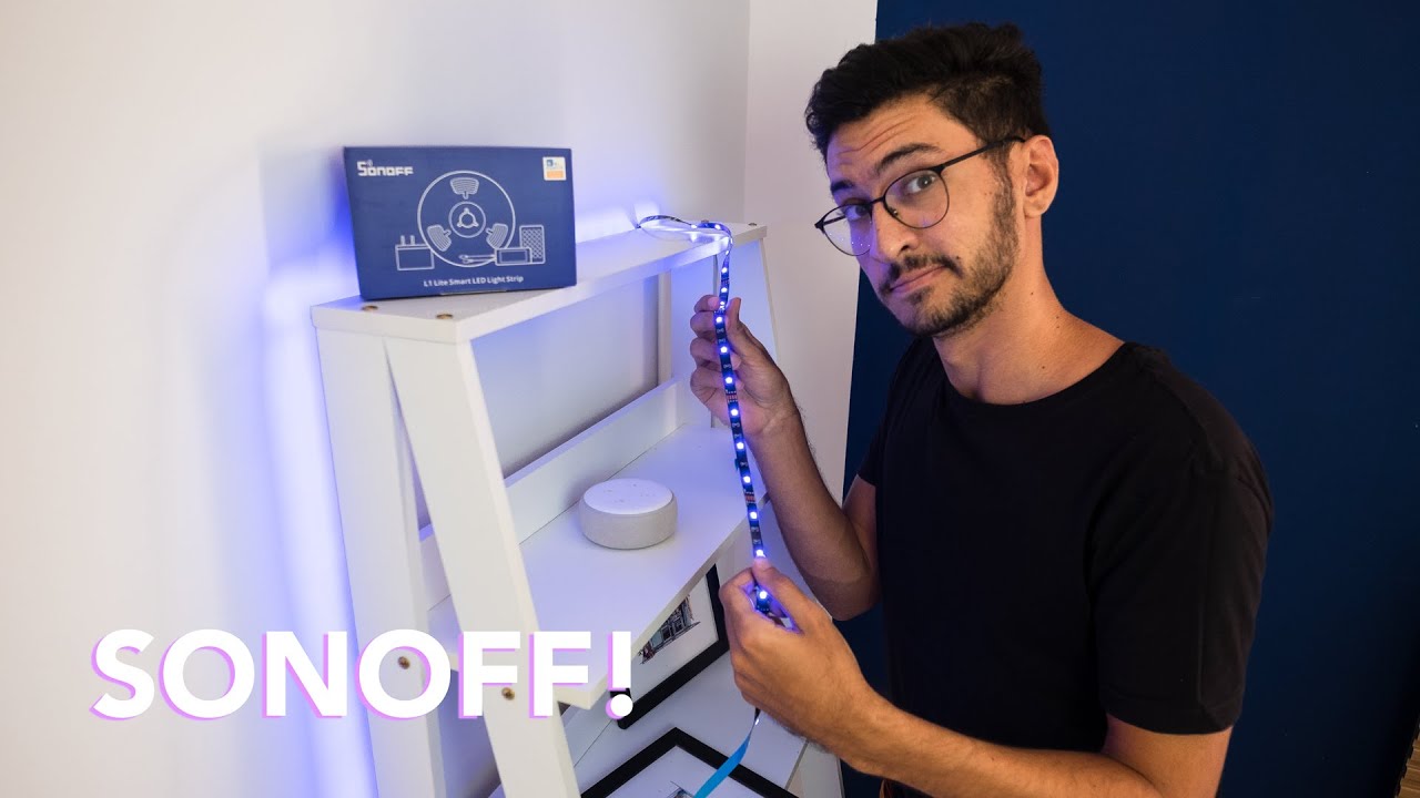 A FITA DE LED da SONOFF! Vale a pena? | Ligando pelo SONOFF TX