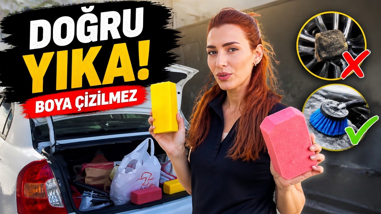 ARABA YIKAMANIN EN EĞLENCELİ HALİ ( ARABA NASIL YIKANIR ? )