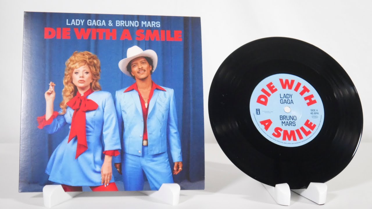 Lady Gaga & Bruno Mars - Die With A Smile Vinyl Unboxing