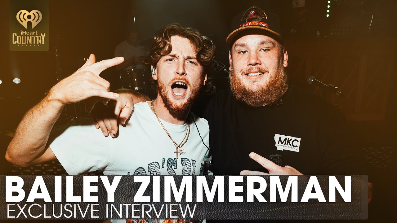 Bailey Zimmerman Talks About Working With Luke Combs On “Backup Plan,” How They First Met + More!