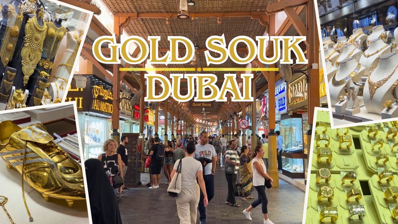 Dubai Gold Souk Tour | The World&rsquo;s Most Dazzling Gold Market!