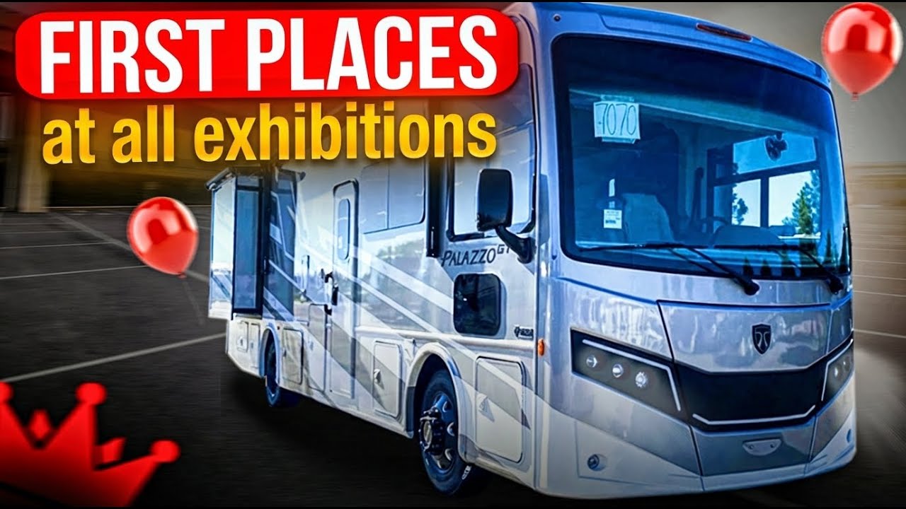 This motorhome has received top marks at every show.  Thor Palazzo 33.6