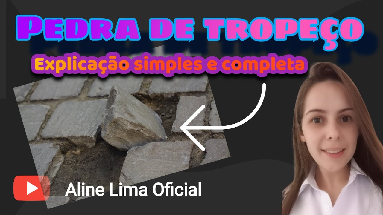 O que significa pedra de tropeço? Série Expressões Idiomáticas da Bíblia- #AlineLimaOficial