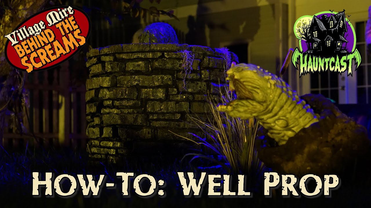Best Well Prop Tutorial How-To | Ring Movie Style | Home Haunt Yard Haunt Halloween Prop