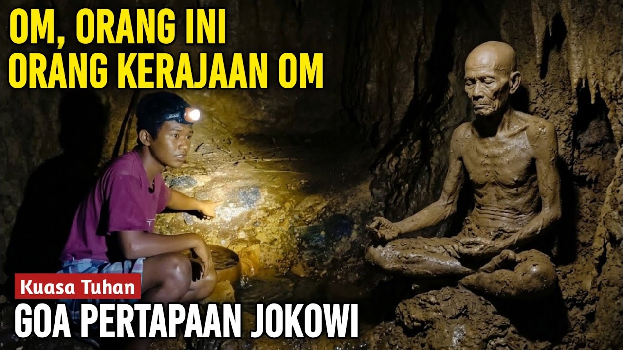 Kuasa tuhan !! Fajar indigo nekat memasuki goa di bawah jalur kutukan tempat bertapa jokowi