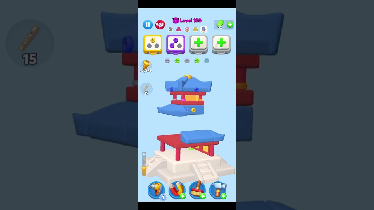 Happy screw games level 100