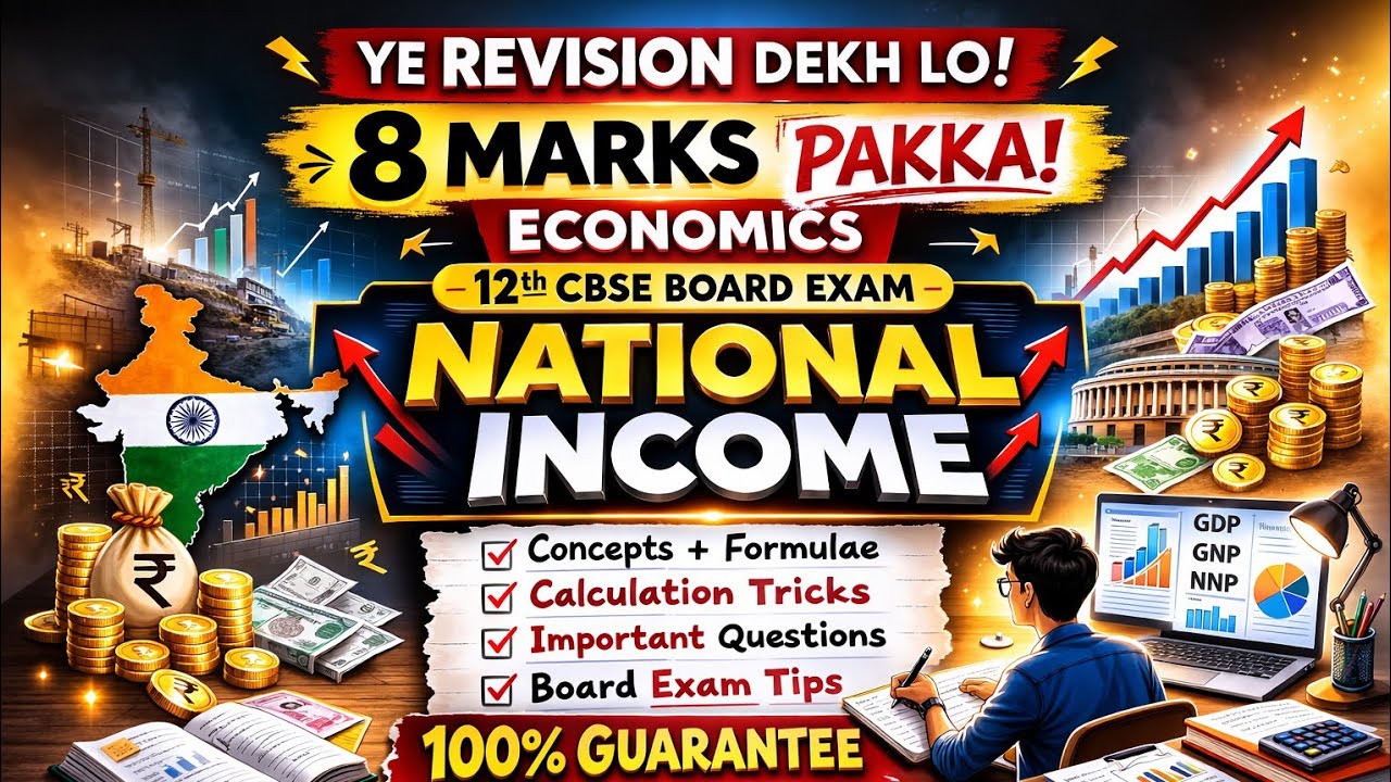 ECONOMICS FAST REVISION  NATIONAL INCONE