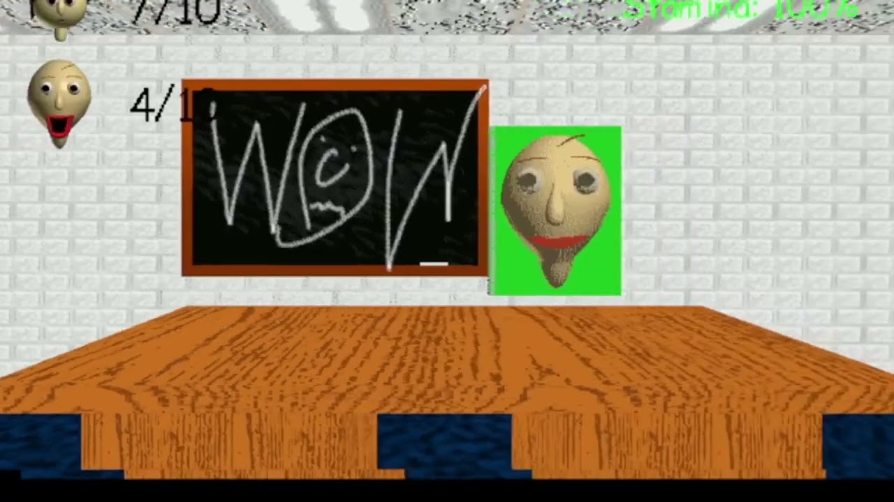 Baldi & student race (Full Gameplay)