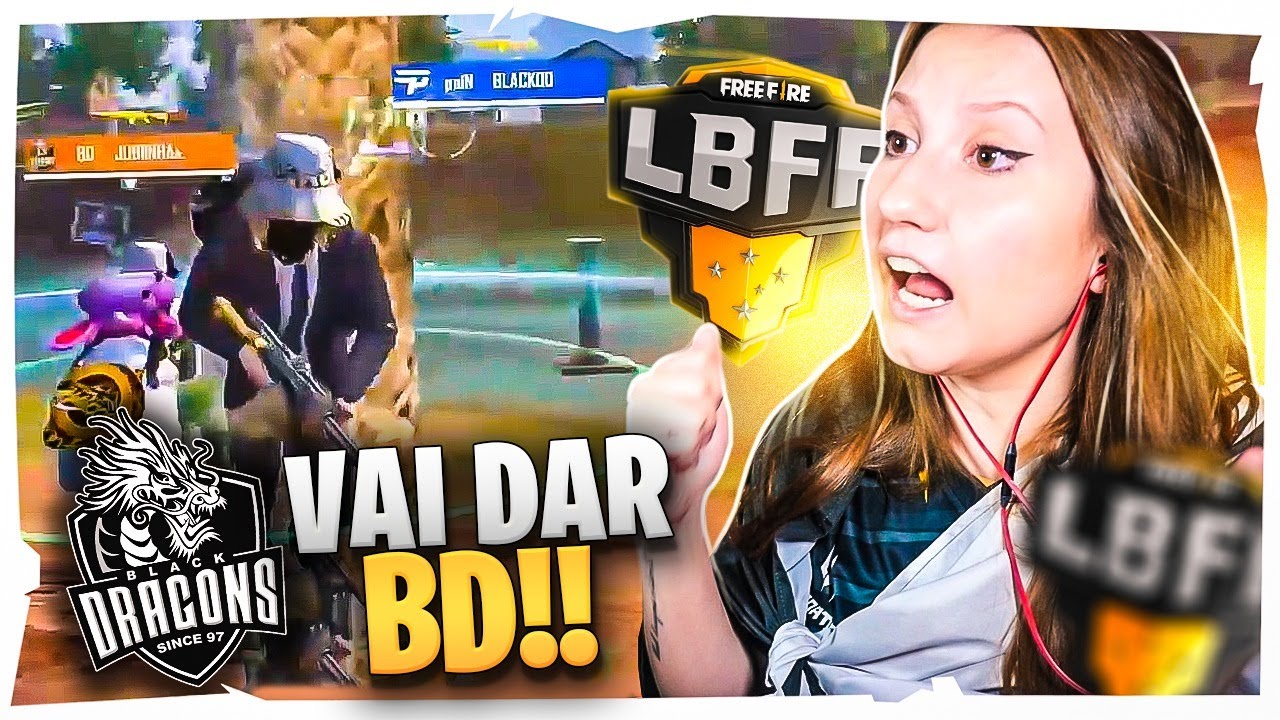 REAGINDO AO PRIMEIRO DIA DA LBFF BLACK DRAGONS! VAI DAR BD!