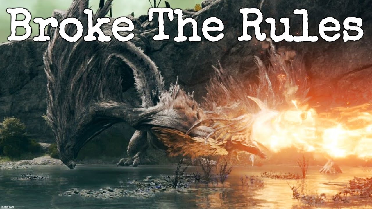 Elden Ring Dragons are becoming too smart. They've learned how to spawn camp now!