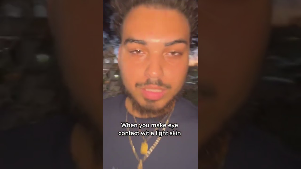 Lightskin vs Darkskin 👁️👁️🤣