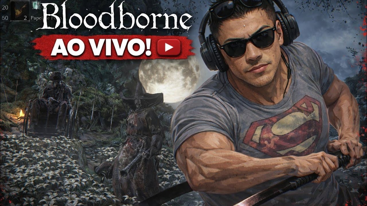 TARDE SOMBRIA EM YHARNAM Bloodborne PT-BR