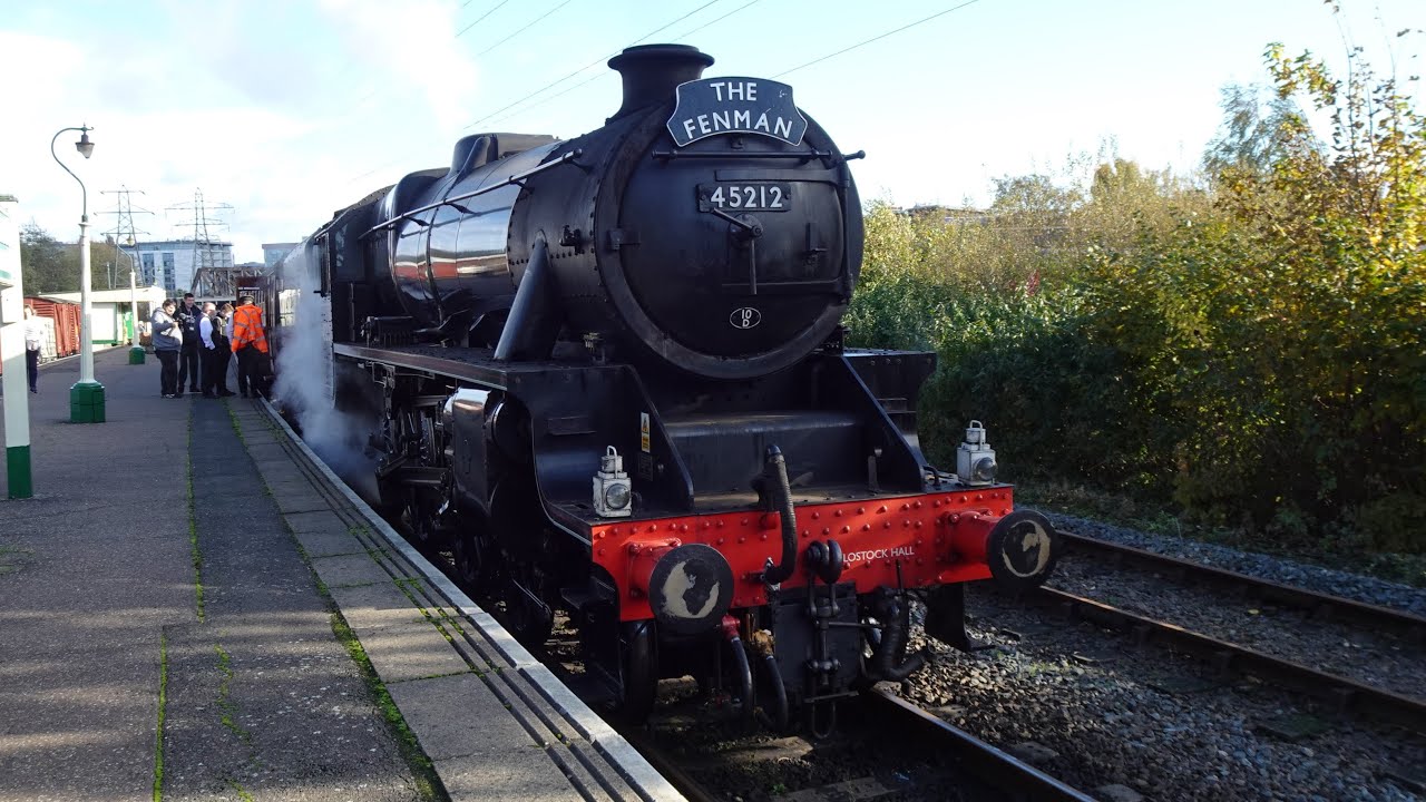 LMS Stanier Black 5 45212 on the Nene Valley Railway! 5th November 2023