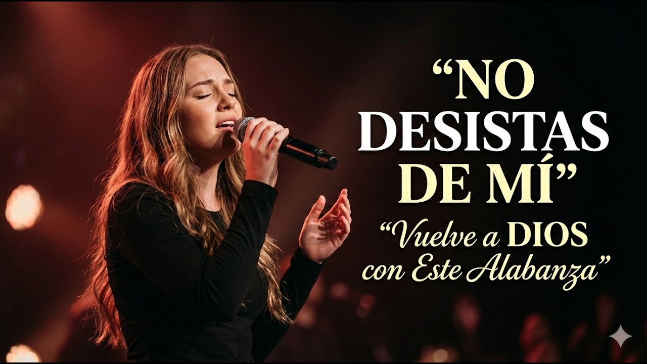 NO DESISTAS DE MÍ, SEÑOR 🙏 | Alabanzas Para Recuperar la Fe y la Esperanza