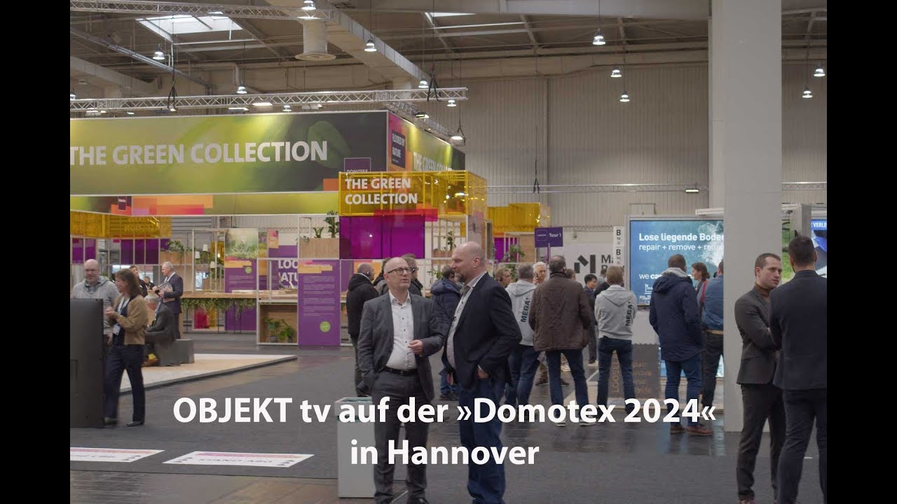 OBJEKT tv auf der »Domotex 2024« in Hannover