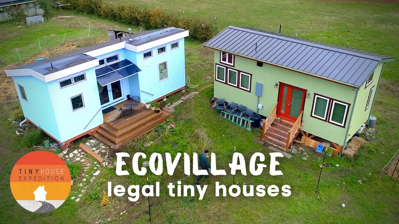 Mindful EcoVillage's Legal Tiny Houses & Natural Built Homes