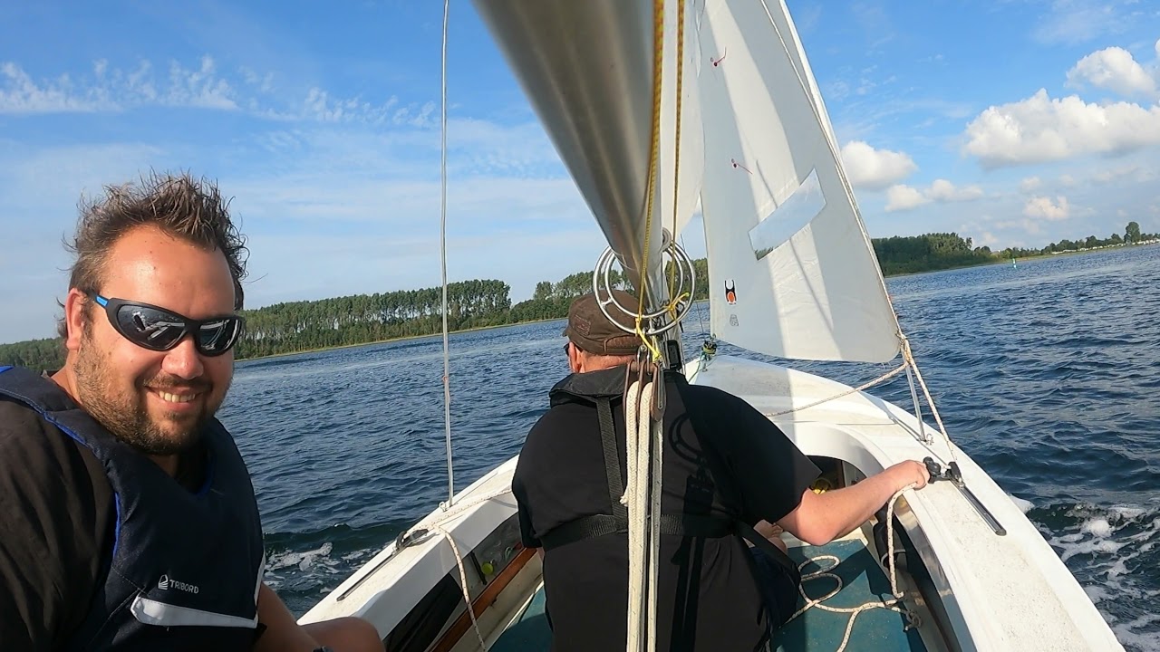 Zeilen met volksboot op het Veerse Meer (12/09/2021)