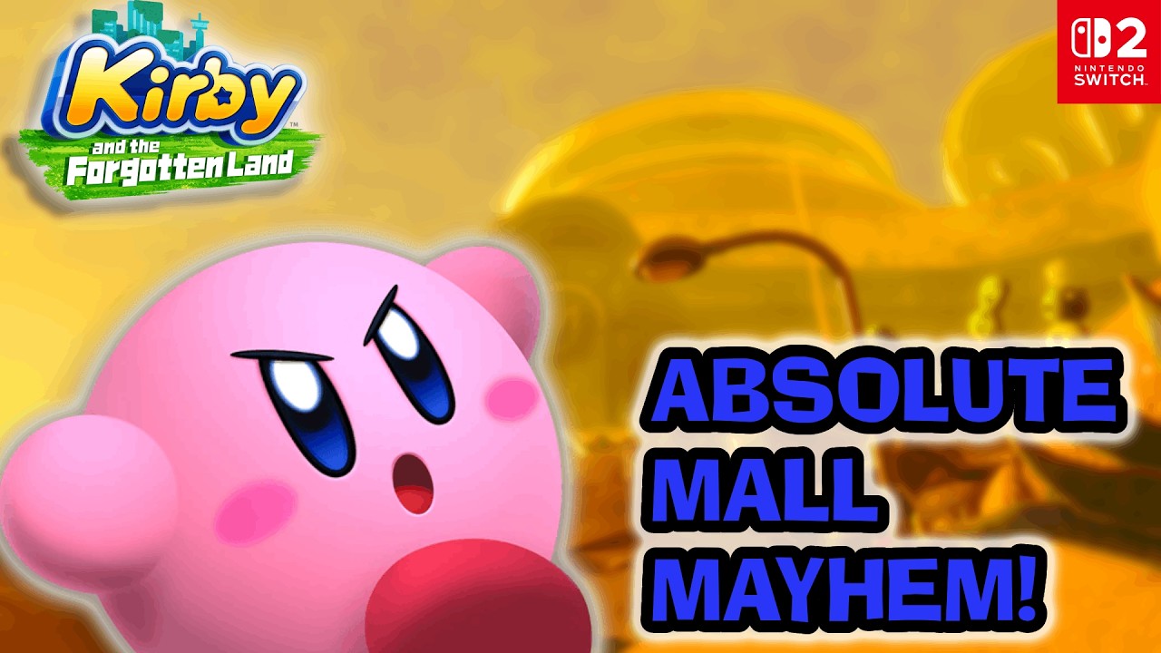 Alivel Mall (Staff Side) Walkthrough | Kirby and the Forgotten Land #nintendoswitch2 #kirby