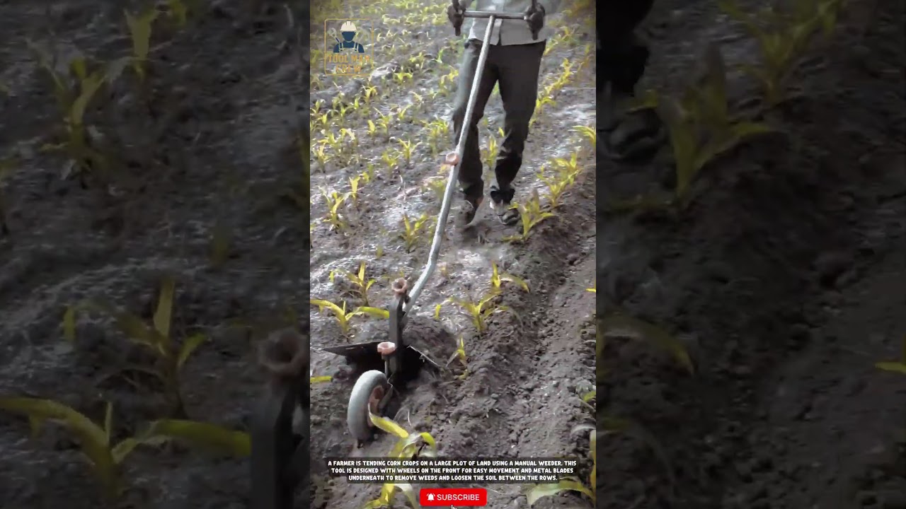 Revolutionary Manual Row Cultivator: The Ultimate Tool for Weed Control & Soil Aeration