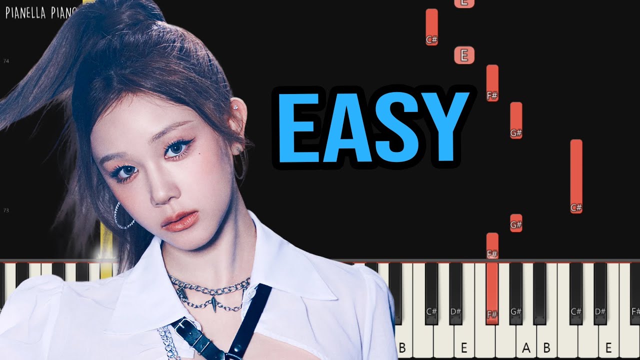 BABYMONSTER - SUPA DUPA LUV | EASY Piano Tutorial by Pianella Piano