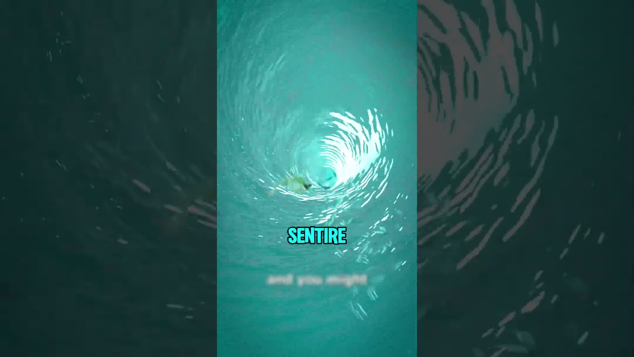 COME SFUGGIRE A UN VORTICE D'ACQUA 😨(Credits: