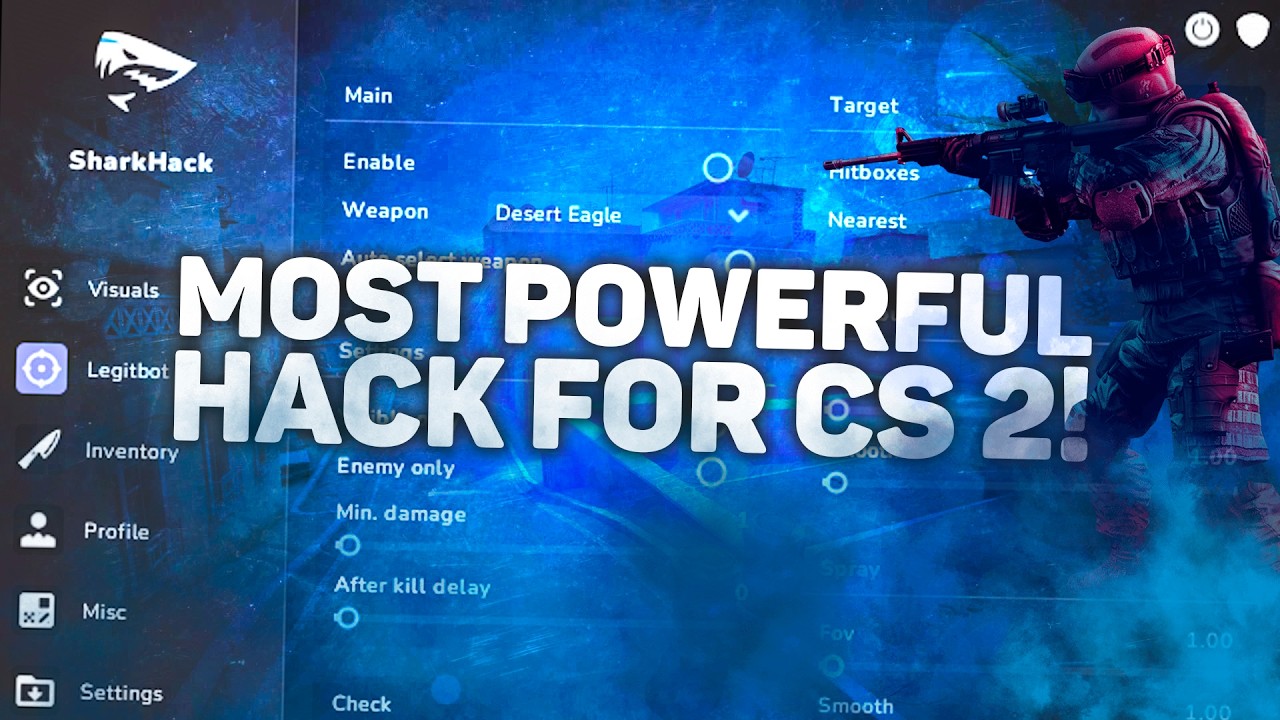 👑 SharkHack — КОРОЛЬ БЕСПЛАТНЫХ ХАКОВ CS2 / Как скачать читы для CS2 / Лучшие бесплатные хаки для...