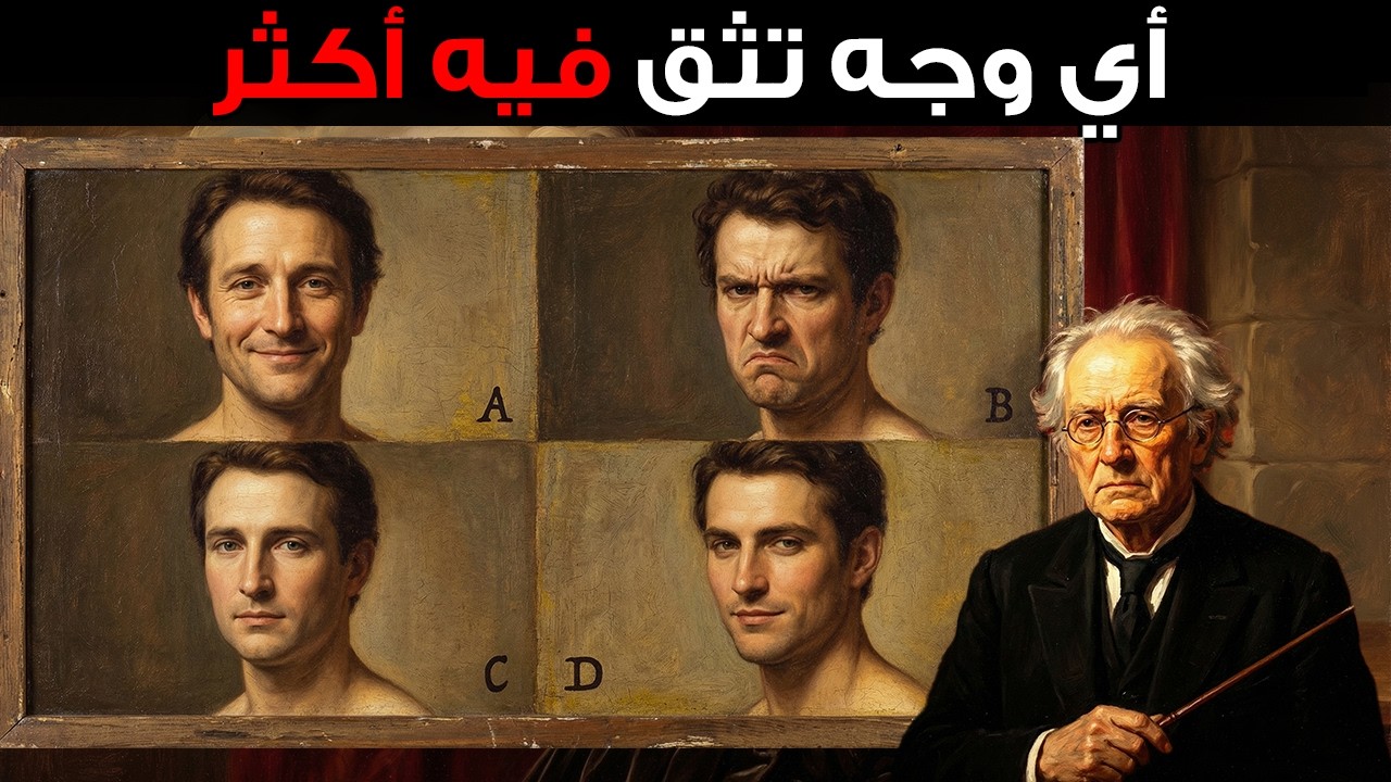 أي وجه تثق به؟ إجابتك ستكشف كل شيء عنك.