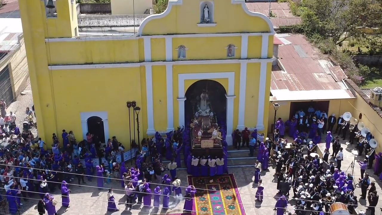 Salida del Nazareno de Santa Inés En Antigua Guatemala 2026