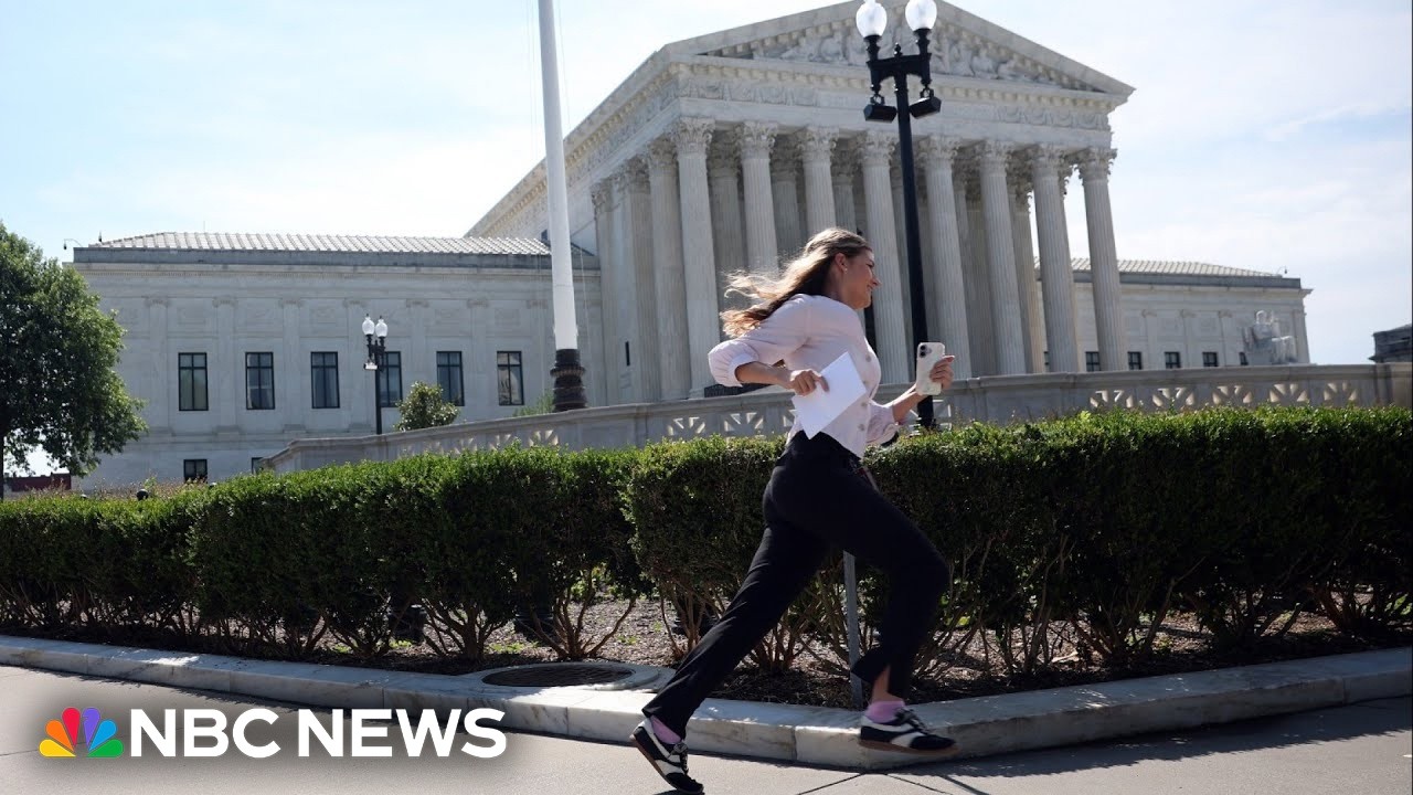 Trump celebrates Supreme Court decision on transgender athletes