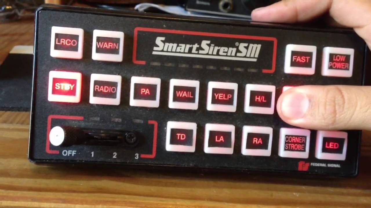 Federal Signal Smart Siren 2000SM