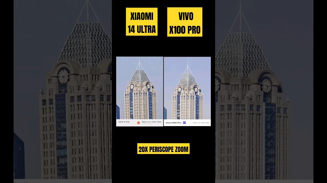 WATCH XIAOMI 14 ULTRA vs VIVO X100 PRO 20X CAMERA ZOOM TEST! BATTLE OF THE BEASTS! 