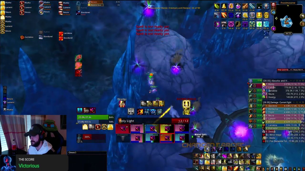 Holy Paladin - Solo solo bane (U DK + Holy Paladin) - Warmane (Lordaeron) 0% Buff