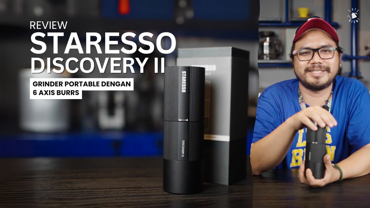 Review Staresso Discovery 2 D6E Plus Portable Elektrik Grinder bisa giling Halus sampai Kasar