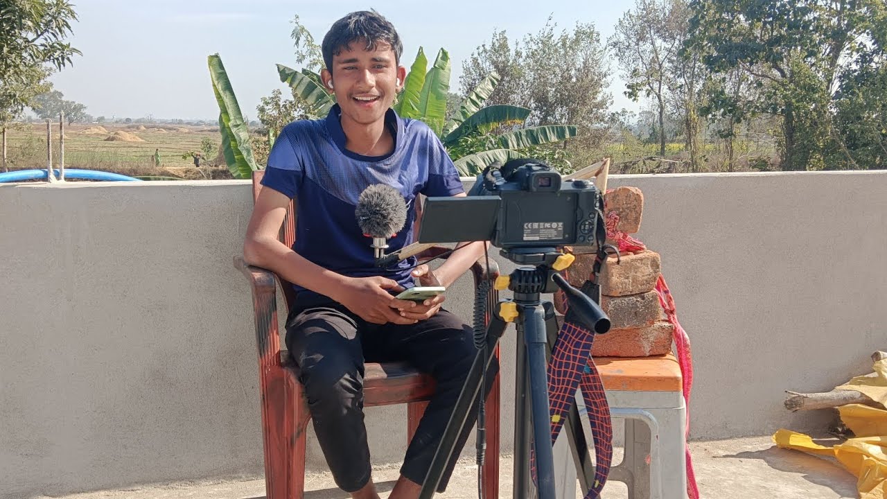 Outdoor Shoot On Camera //Sanjit Sahu 🥰👍