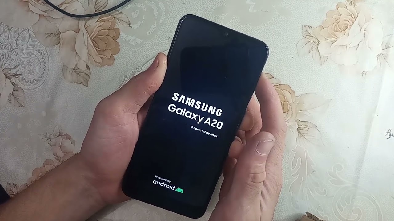 Como formatar o Samsung A20