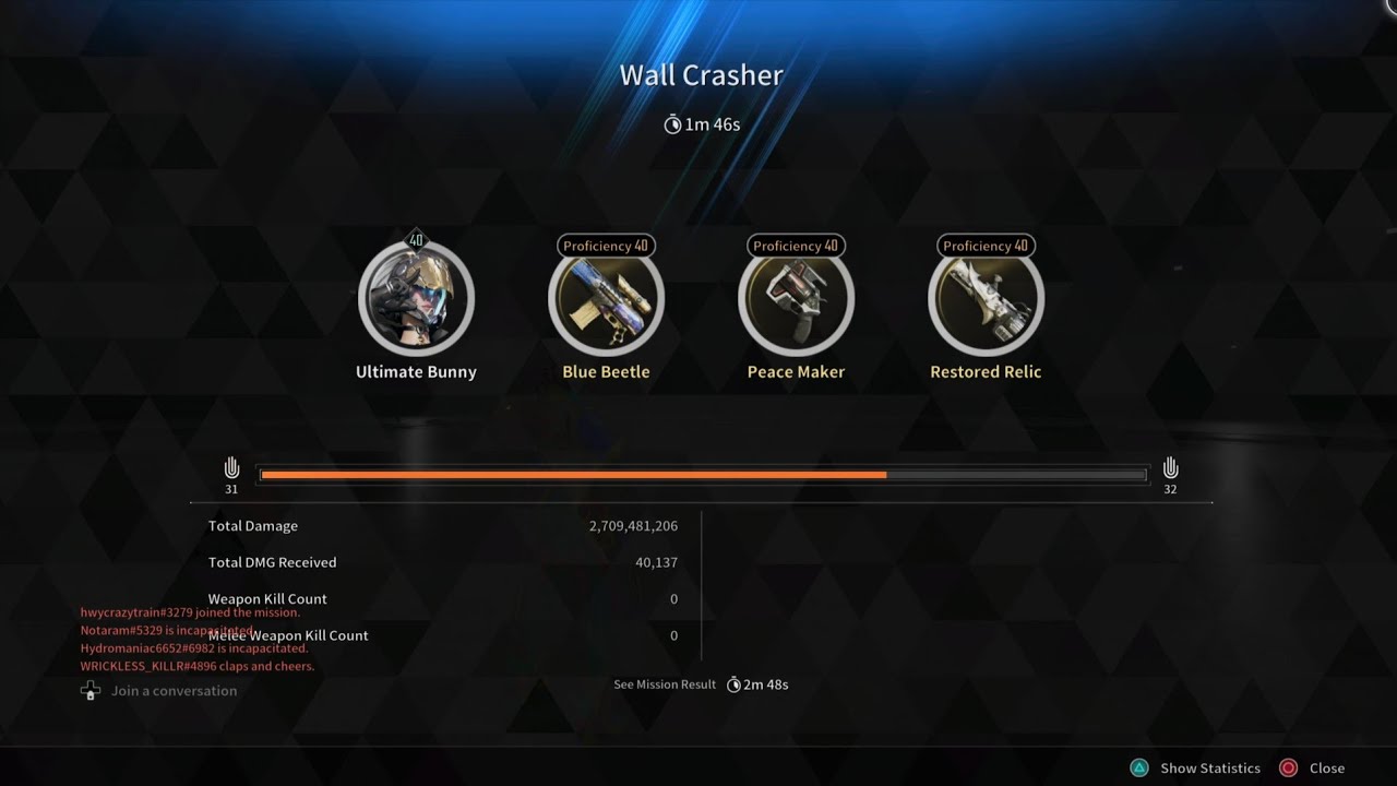 TFD Best Bunny Build for Wall Crasher! I did get a buff here!