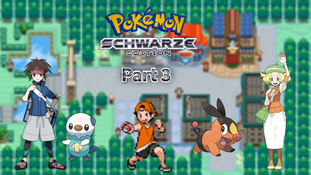 Let´s Play Pokémon Schwarz ⚫ #03 Trainer Kämpfe und Rivalen Kampf gegen Bell